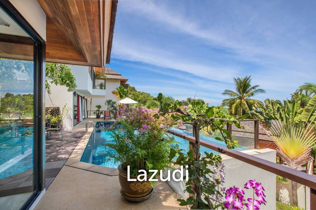 Daily Rent - Baan Bua Sawan Sea View Pool Villa in Bo Phut