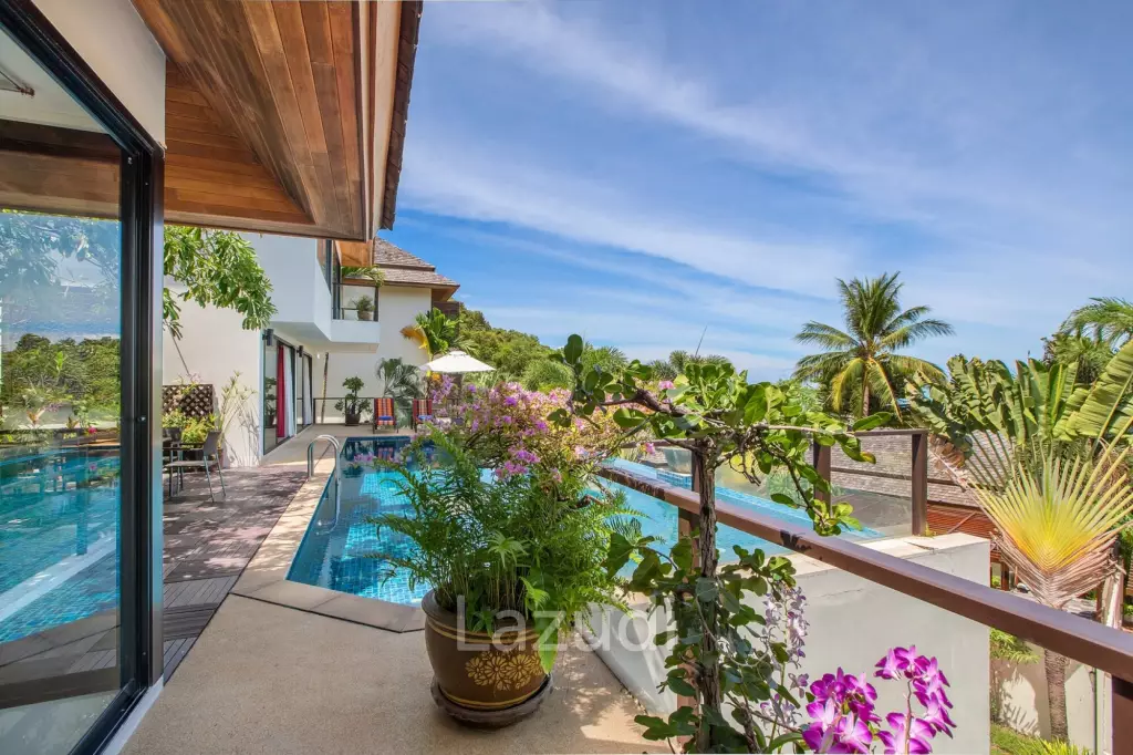 Daily Rent - Baan Bua Sawan Sea View Pool Villa in Bo Phut