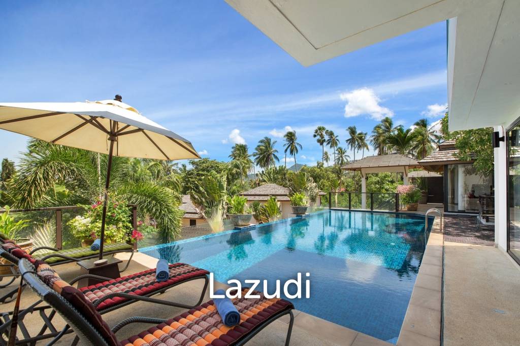 Daily Rent - Baan Bua Sawan Sea View Pool Villa in Bo Phut