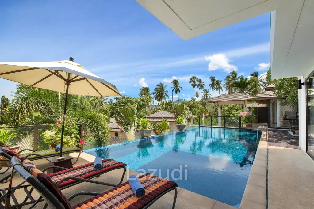 Daily Rent - Baan Bua Sawan Sea View Pool Villa in Bo Phut