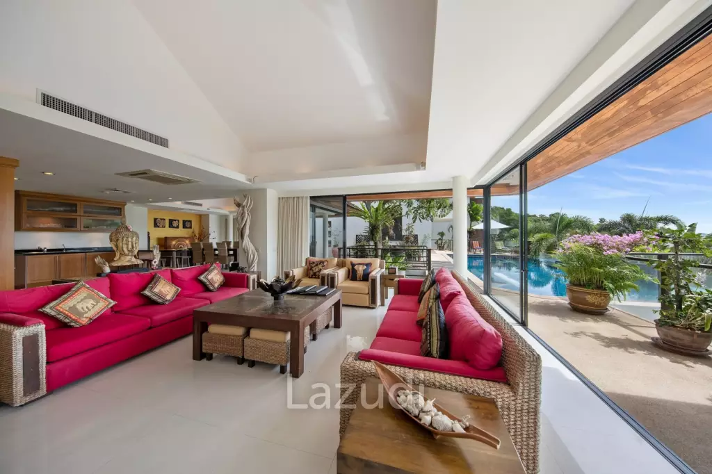 Daily Rent - Baan Bua Sawan Sea View Pool Villa in Bo Phut
