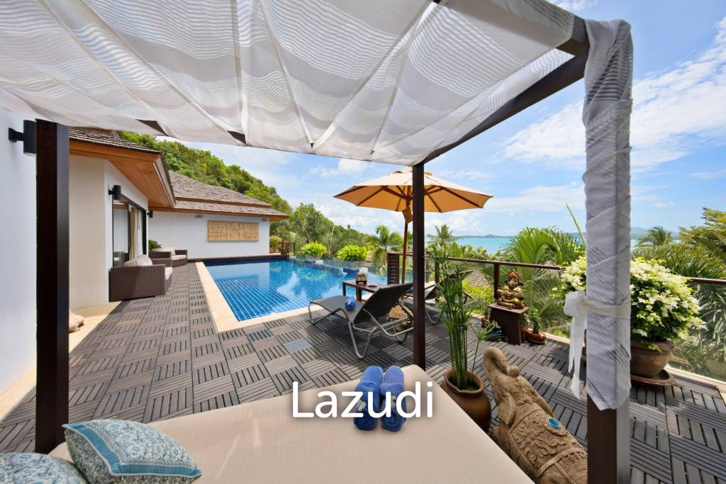 Daily Rent - Baan Ratree Sea View Pool Villa in Bo Phut