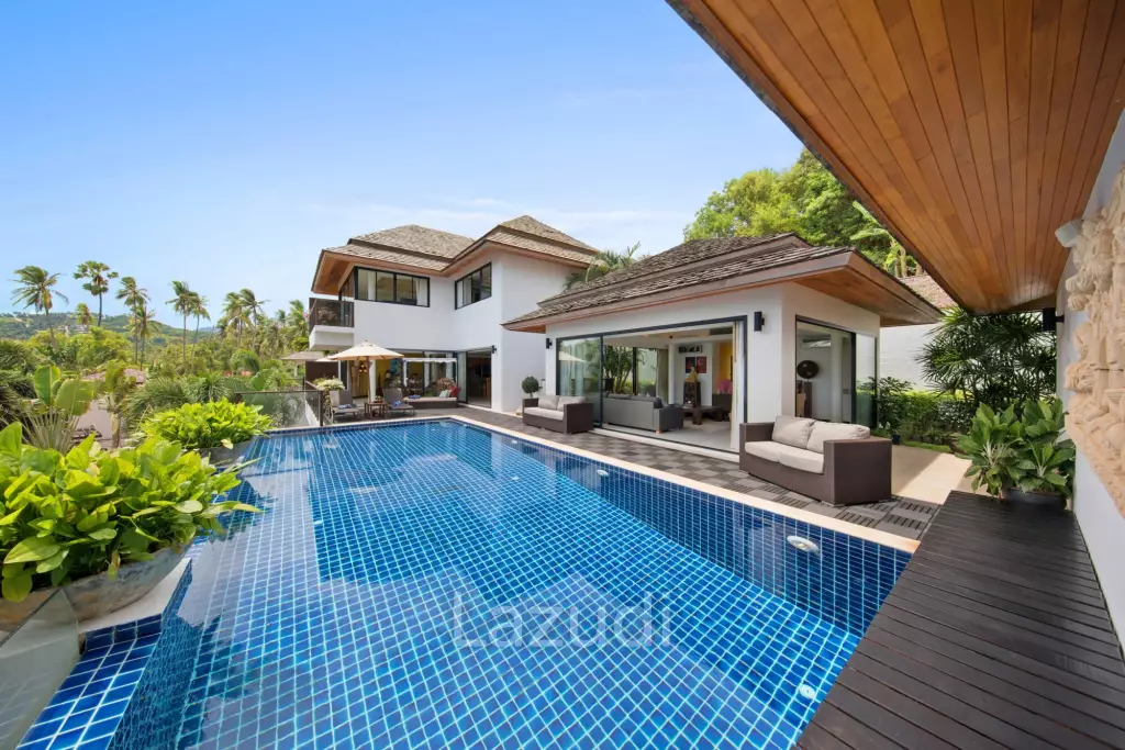 Daily Rent - Baan Ratree Sea View Pool Villa in Bo Phut