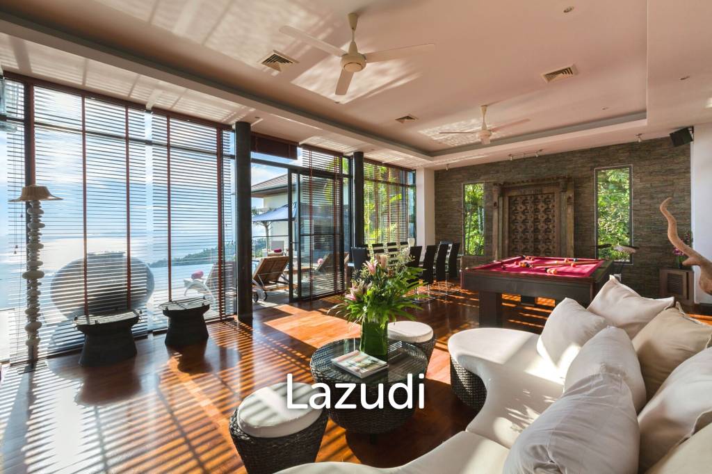 Daily rent - Baan View Talay - sea view villa with infinity pool in Nathon