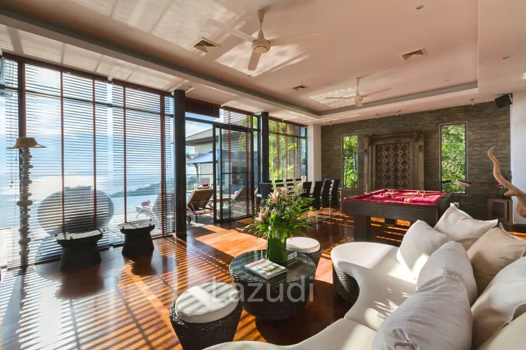 Daily rent - Baan View Talay - sea view villa with infinity pool in Nathon