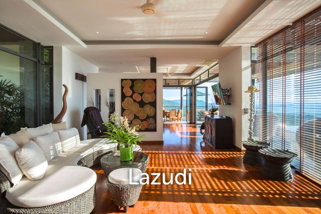 Daily rent - Baan View Talay - sea view villa with infinity pool in Nathon