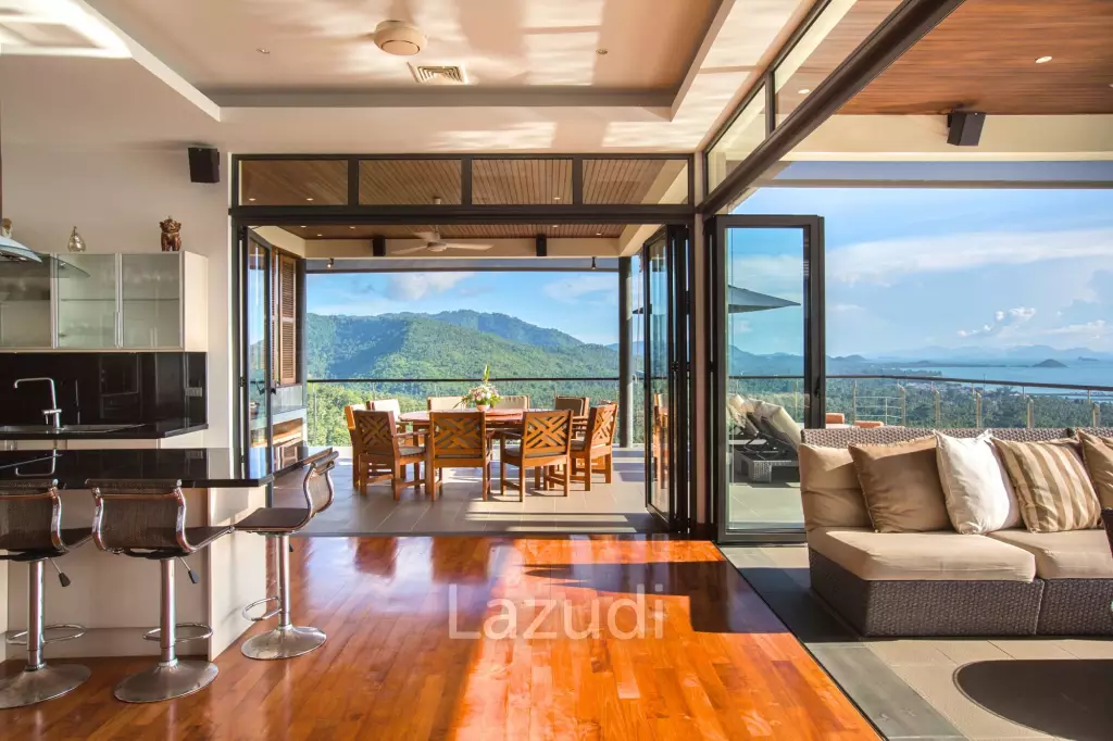 Daily rent - Baan View Talay - sea view villa with infinity pool in Nathon