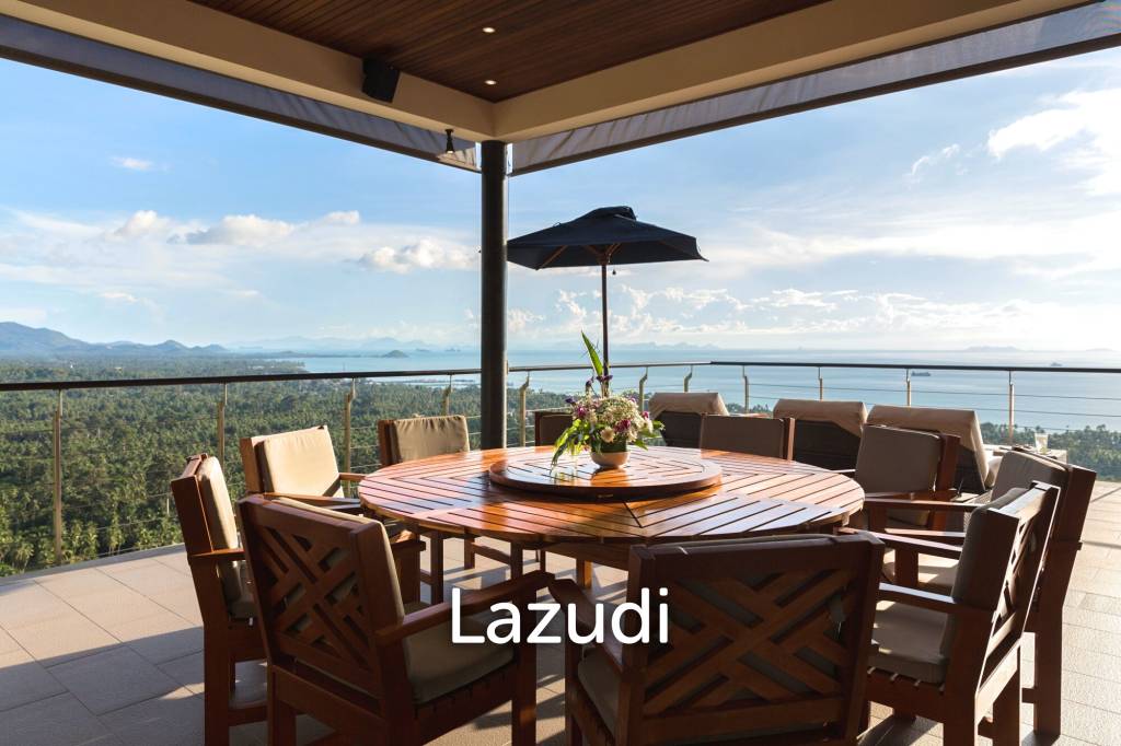 Daily rent - Baan View Talay - sea view villa with infinity pool in Nathon