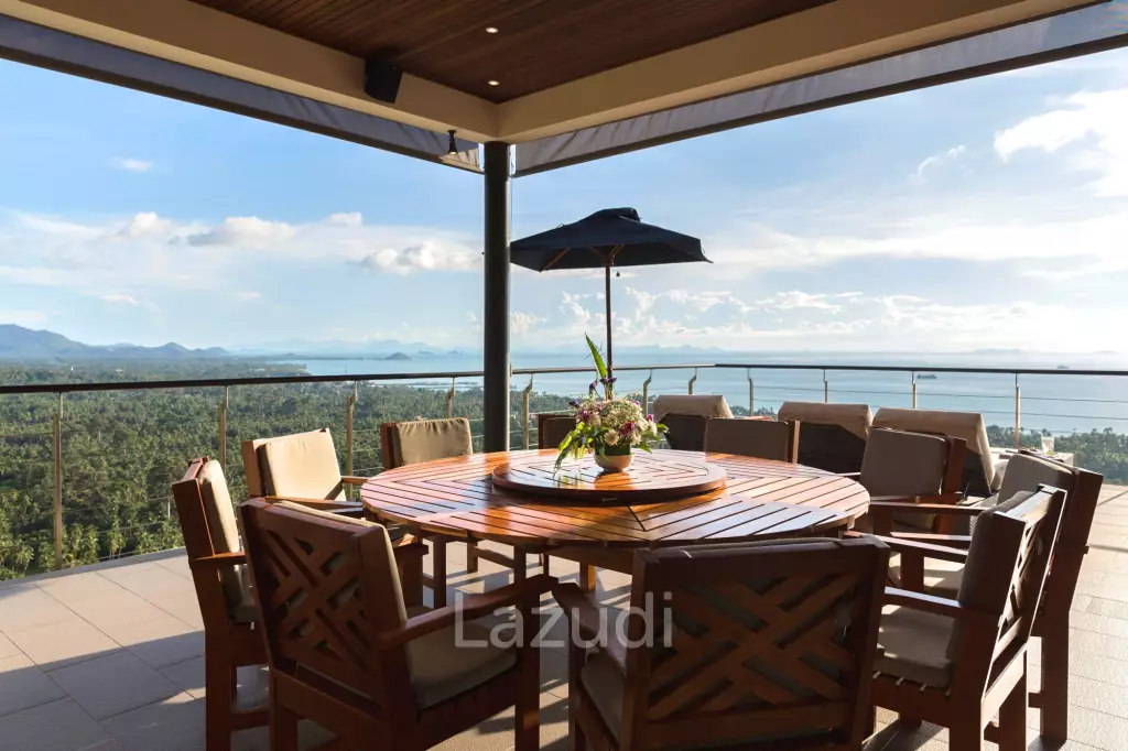 Daily rent - Baan View Talay - sea view villa with infinity pool in Nathon