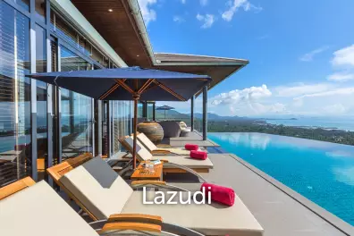 Daily rent - Baan View Talay - sea view villa with infinity pool in Nathon