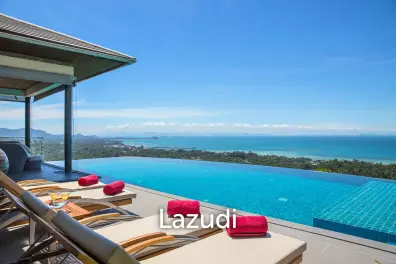 Daily rent - Baan View Talay - sea view villa with infinity pool in Nathon
