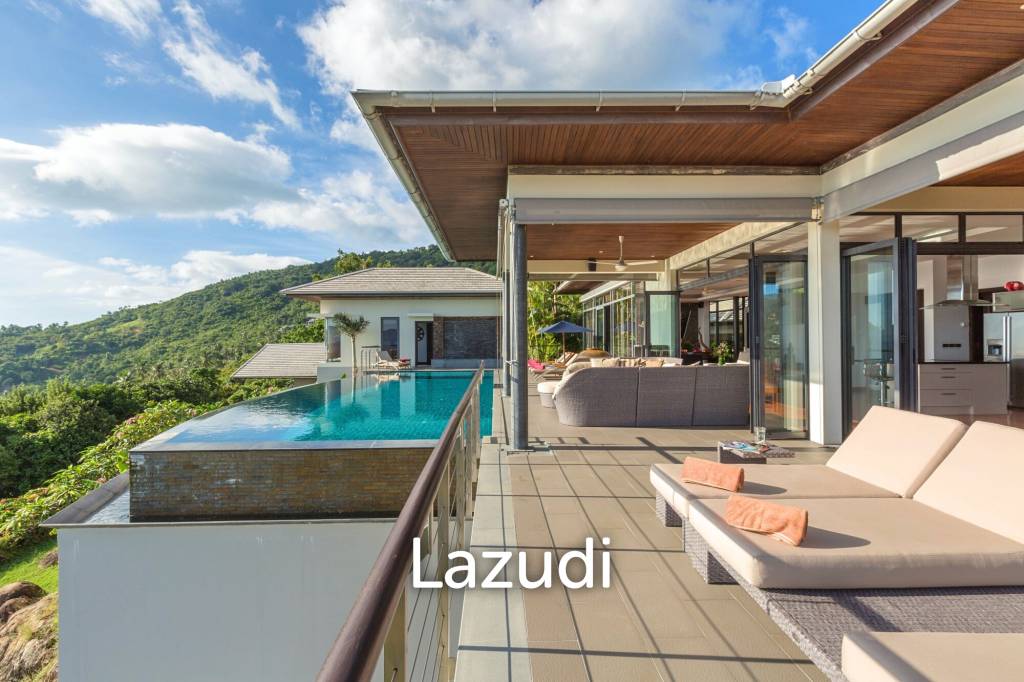 Daily rent - Baan View Talay - sea view villa with infinity pool in Nathon