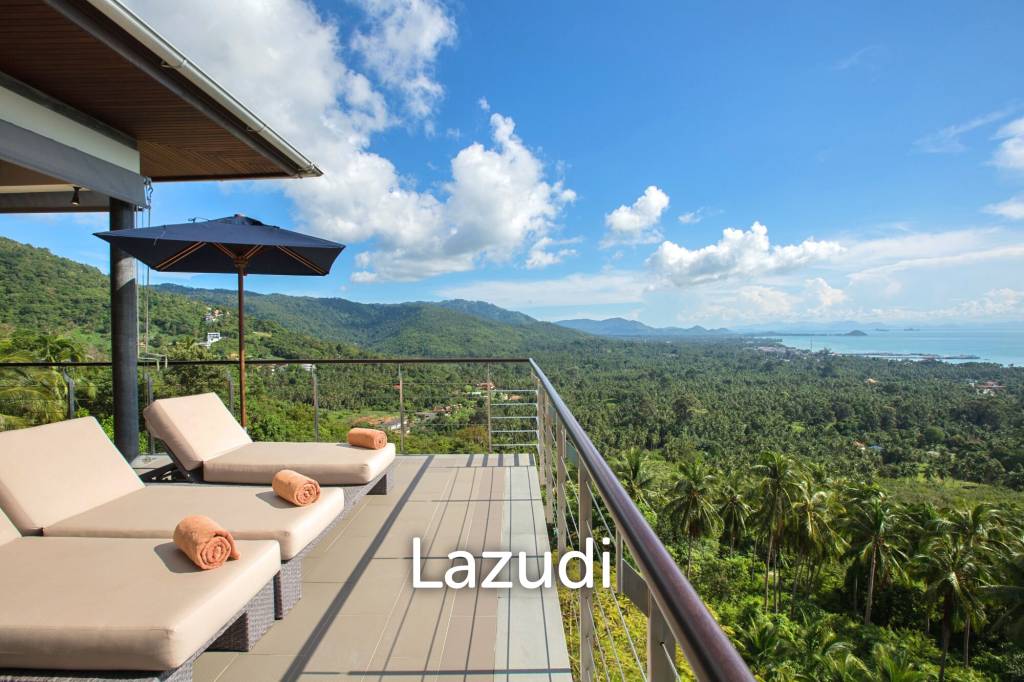 Daily rent - Baan View Talay - sea view villa with infinity pool in Nathon