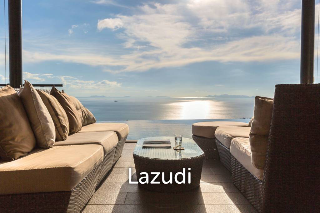 Daily rent - Baan View Talay - sea view villa with infinity pool in Nathon