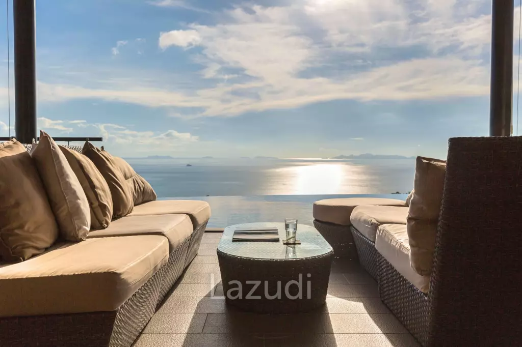 Daily rent - Baan View Talay - sea view villa with infinity pool in Nathon