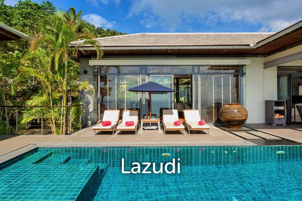 Daily rent - Baan View Talay - sea view villa with infinity pool in Nathon