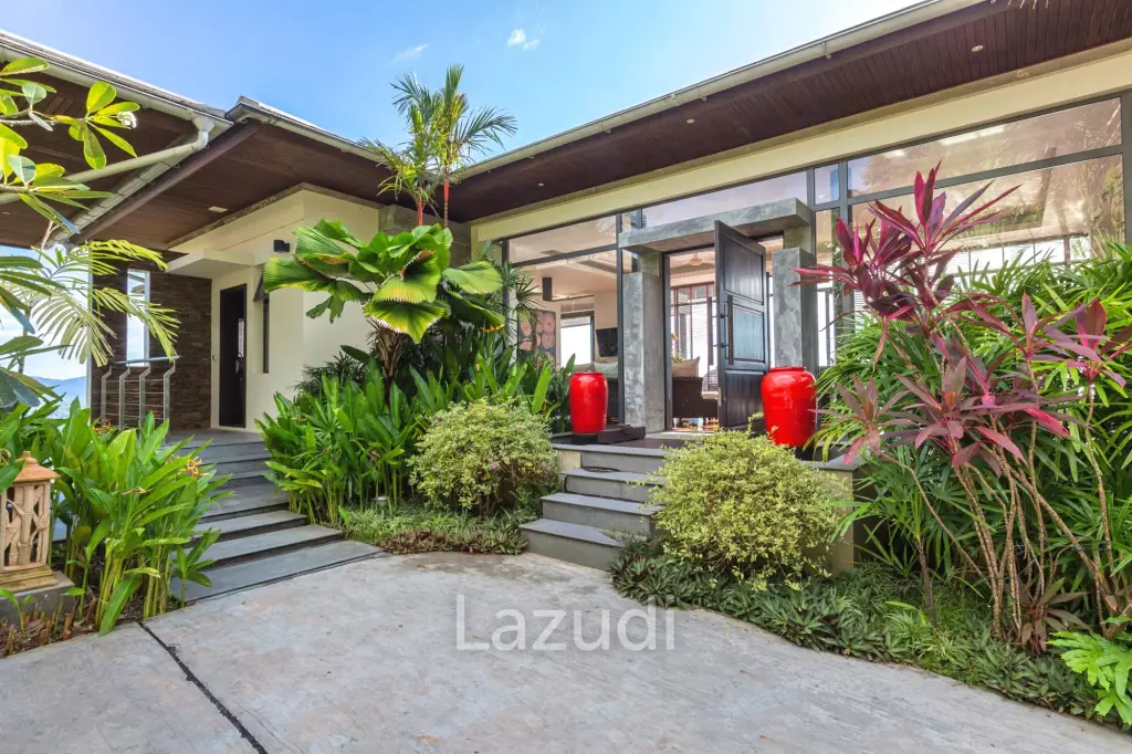 Daily rent - Baan View Talay - sea view villa with infinity pool in Nathon