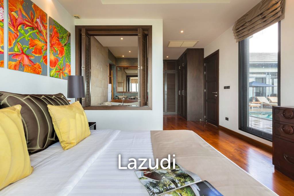 Daily rent - Baan View Talay - sea view villa with infinity pool in Nathon