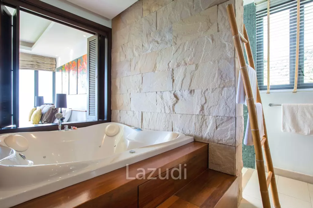 Daily rent - Baan View Talay - sea view villa with infinity pool in Nathon