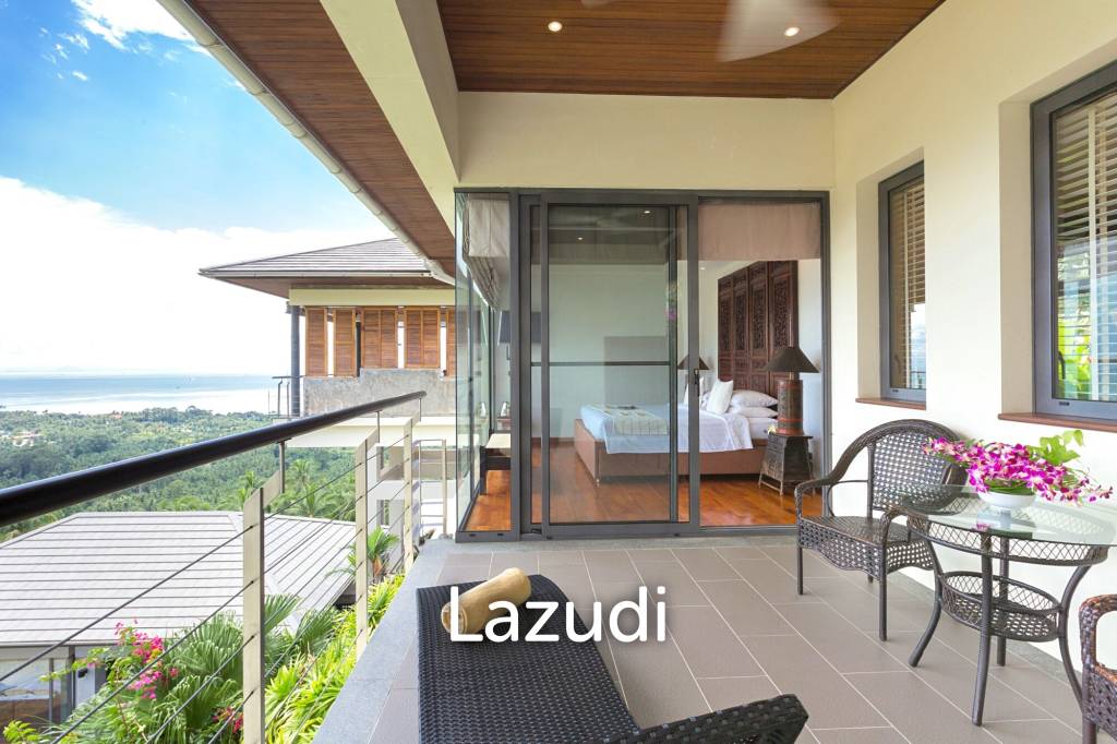 Daily rent - Baan View Talay - sea view villa with infinity pool in Nathon