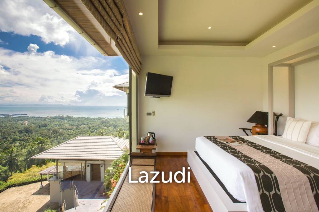 Daily rent - Baan View Talay - sea view villa with infinity pool in Nathon