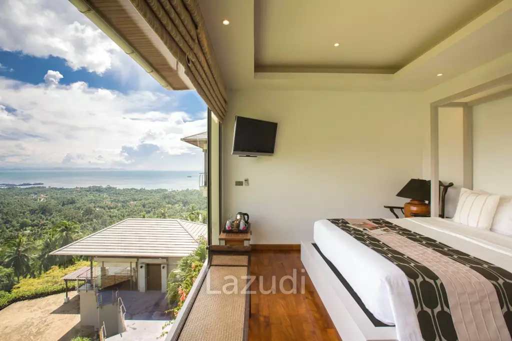 Daily rent - Baan View Talay - sea view villa with infinity pool in Nathon