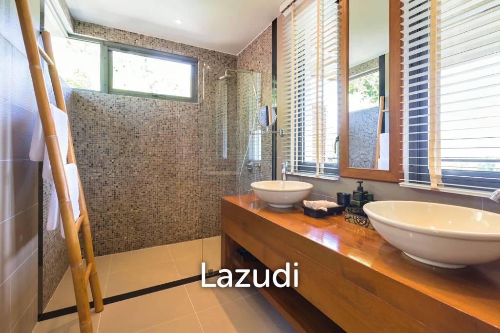 Daily rent - Baan View Talay - sea view villa with infinity pool in Nathon
