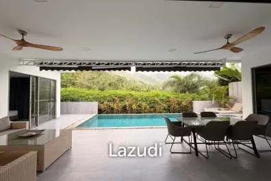 3 bedrooms pool villa with panoramic mountains view in Lamai Hillside