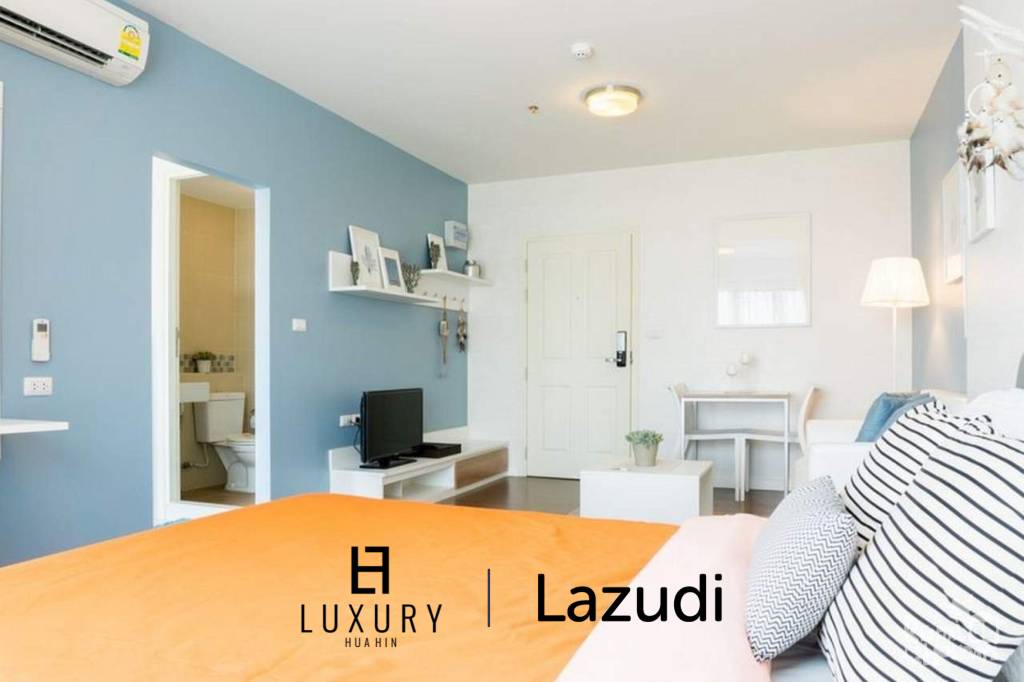 31 metro cuadrado Estudio 1 Baño Condominio de Alquiler