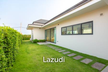 L'UX VILLA Private Pool Villas with 388 sqm modern pool villa in Wang Phong Pran Buri