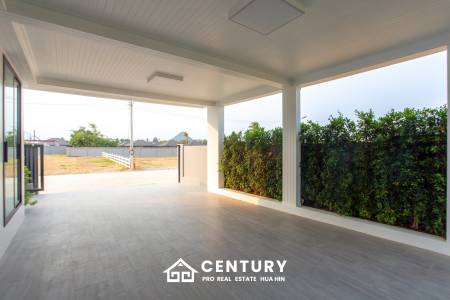 L'UX VILLA Private Pool Villas with 388 sqm modern pool villa in Wang Phong Pran Buri