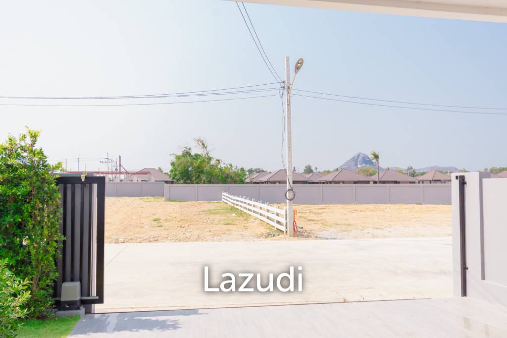 L'UX VILLA Private Pool Villas with 388 sqm modern pool villa in Wang Phong Pran Buri