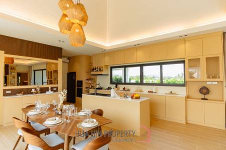 L'UX VILLA Private Pool Villas with 388 sqm modern pool villa in Wang Phong Pran Buri