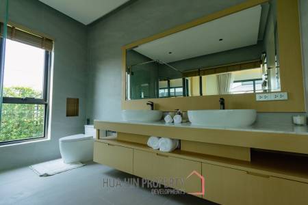 L'UX VILLA Private Pool Villas with 388 sqm modern pool villa in Wang Phong Pran Buri