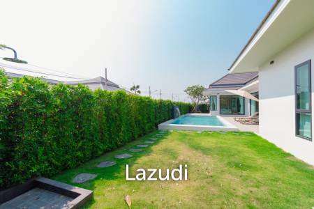 L'UX VILLA Private Pool Villas with 388 sqm modern pool villa in Wang Phong Pran Buri