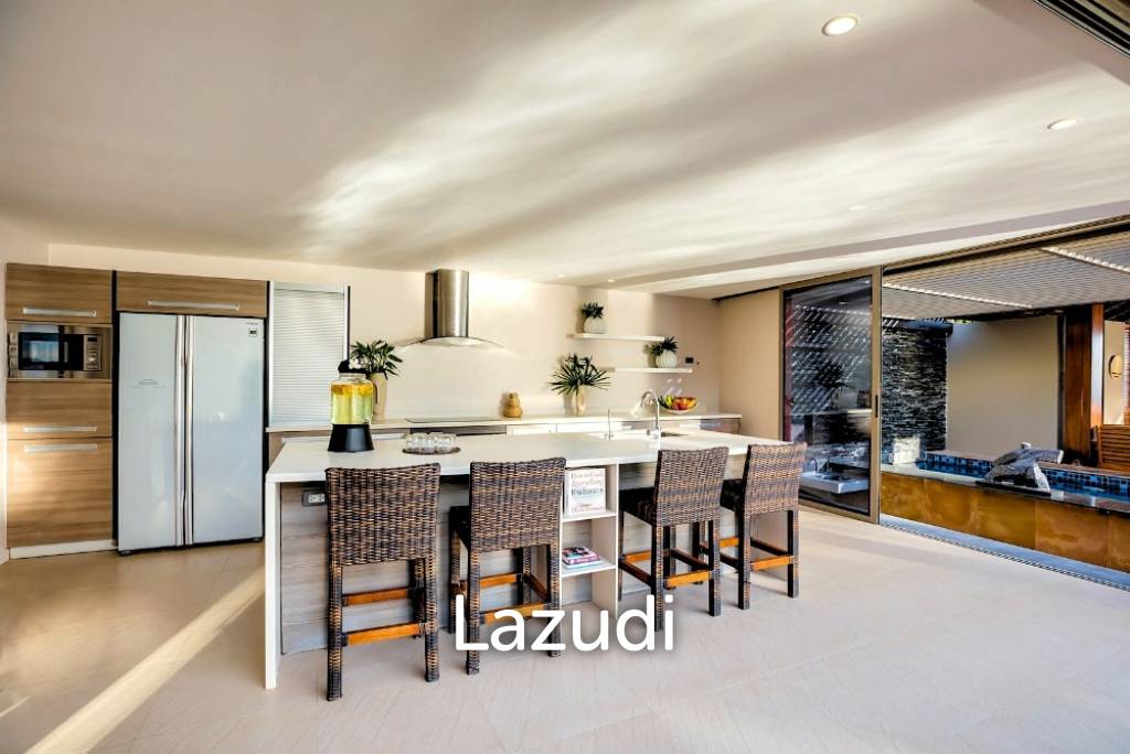 Daily rent - Baan Kilee Beachfront luxury villa in Lipa Noi Ko Samui