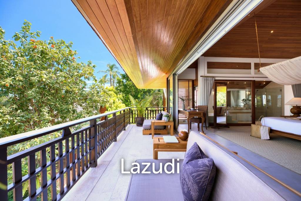 Daily rent - Baan Kilee Beachfront luxury villa in Lipa Noi Ko Samui