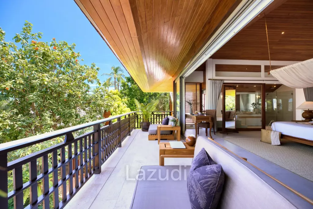Daily rent - Baan Kilee Beachfront luxury villa in Lipa Noi Ko Samui