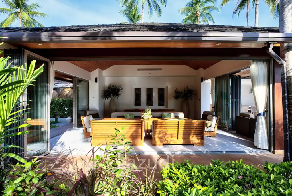 Daily rent - Baan Kilee Beachfront luxury villa in Lipa Noi Ko Samui