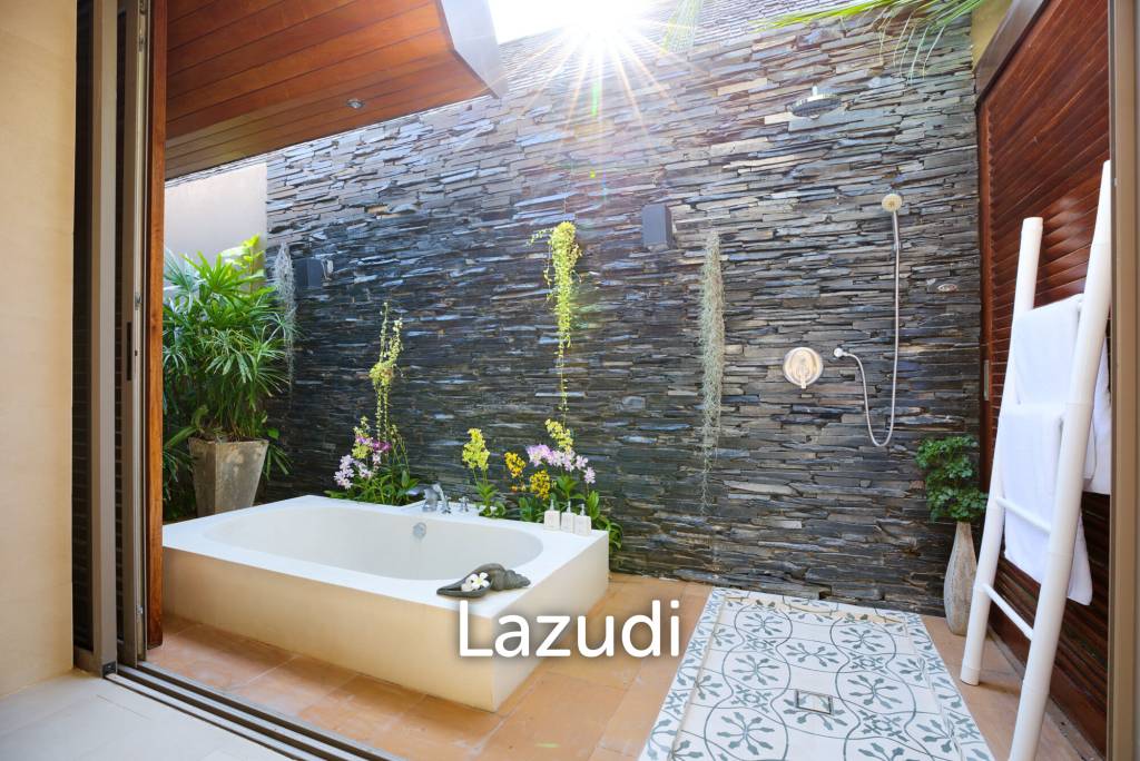 Daily rent - Baan Kilee Beachfront luxury villa in Lipa Noi Ko Samui