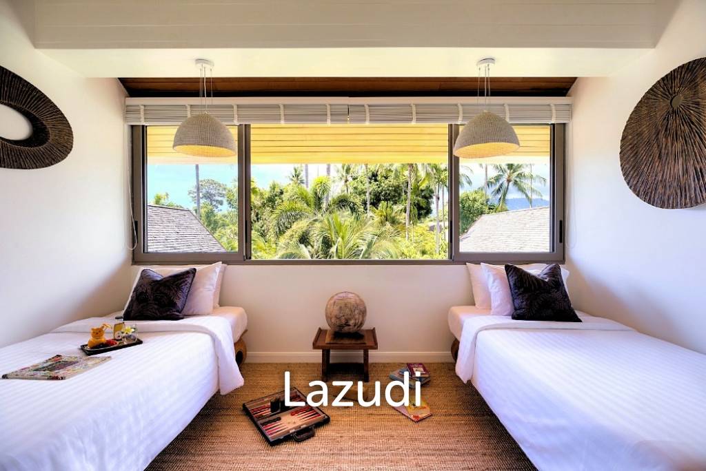 Daily rent - Baan Kilee Beachfront luxury villa in Lipa Noi Ko Samui