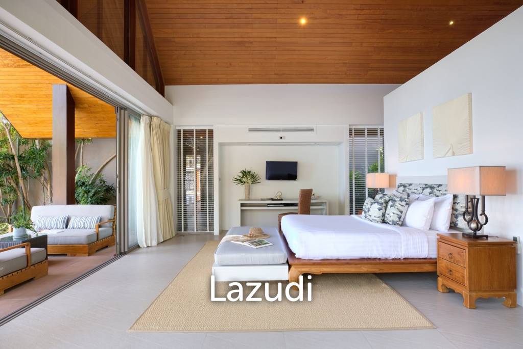 Daily rent - Baan Kilee Beachfront luxury villa in Lipa Noi Ko Samui