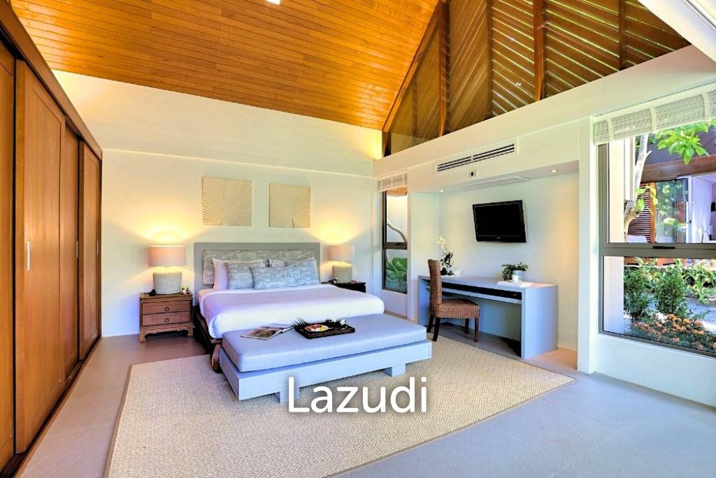 Daily rent - Baan Kilee Beachfront luxury villa in Lipa Noi Ko Samui