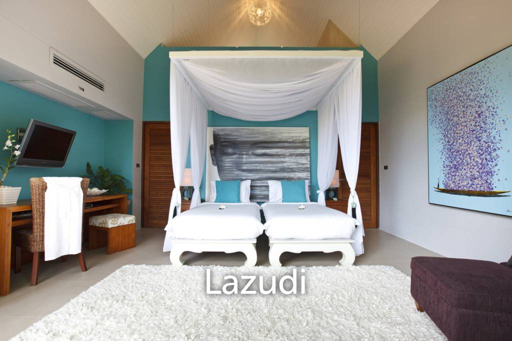 Daily rent - Baan Kilee Beachfront luxury villa in Lipa Noi Ko Samui