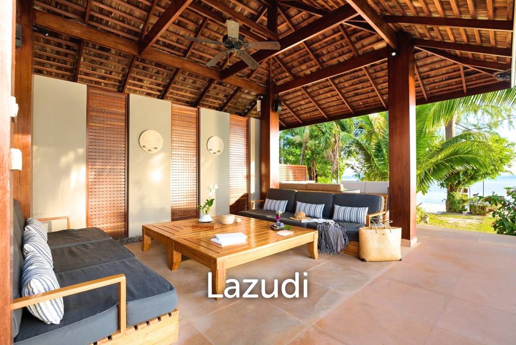 Daily rent - Baan Kilee Beachfront luxury villa in Lipa Noi Ko Samui
