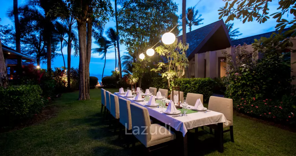 Daily rent - Baan Kilee Beachfront luxury villa in Lipa Noi Ko Samui
