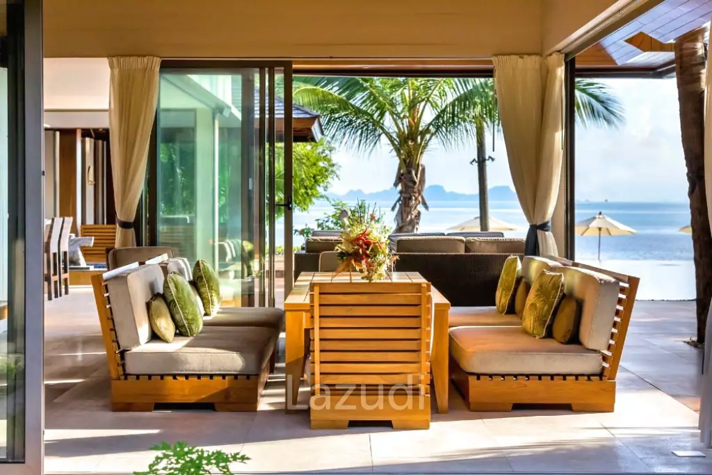 Daily rent - Baan Kilee Beachfront luxury villa in Lipa Noi Ko Samui