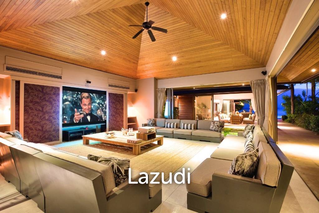 Daily rent - Baan Kilee Beachfront luxury villa in Lipa Noi Ko Samui
