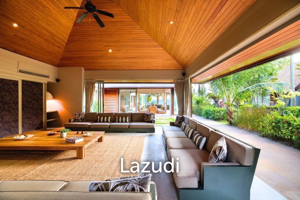 Daily rent - Baan Kilee Beachfront luxury villa in Lipa Noi Ko Samui