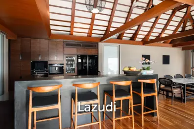 Daily rent - Villa Akatsuki Beachfront luxury villa with pool in Lipa Noi Ko Samui